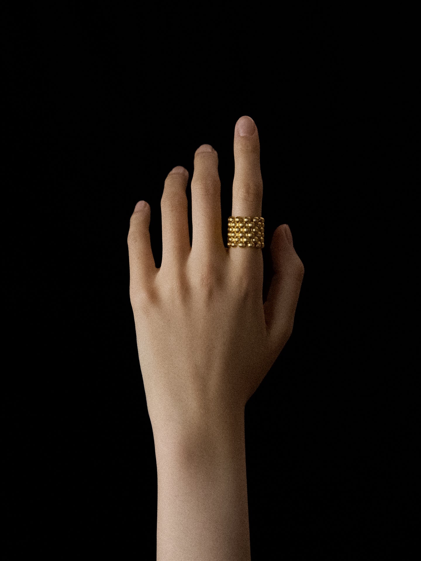STAGGERED DRUMBEAT RING Ring TROVE & TONE