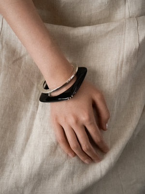 Limb SEQUENCE SILHOUETTE BANGLE SET | TROVE & TONE