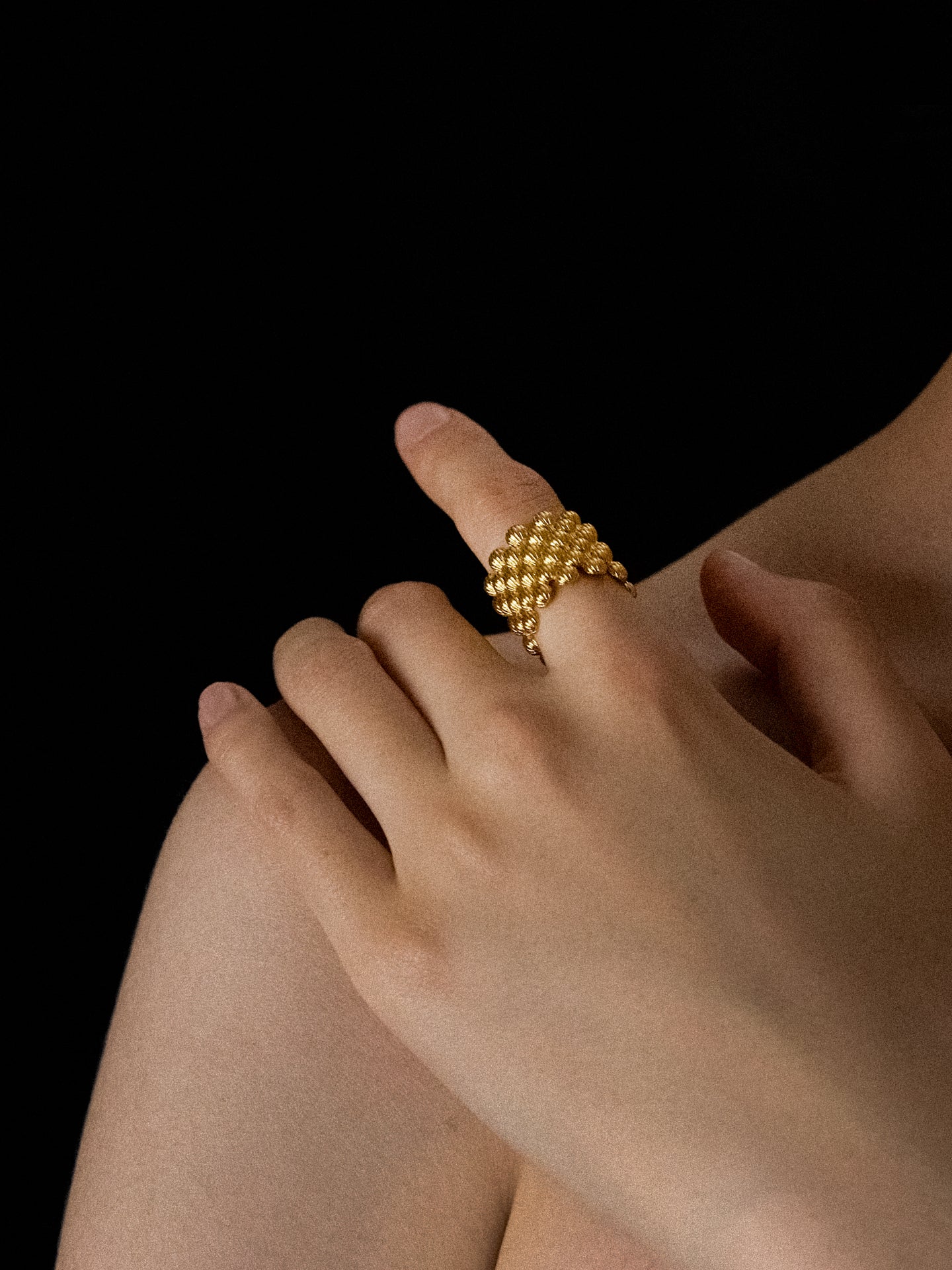 STAGGERED DRUMBEAT RING Ring TROVE & TONE