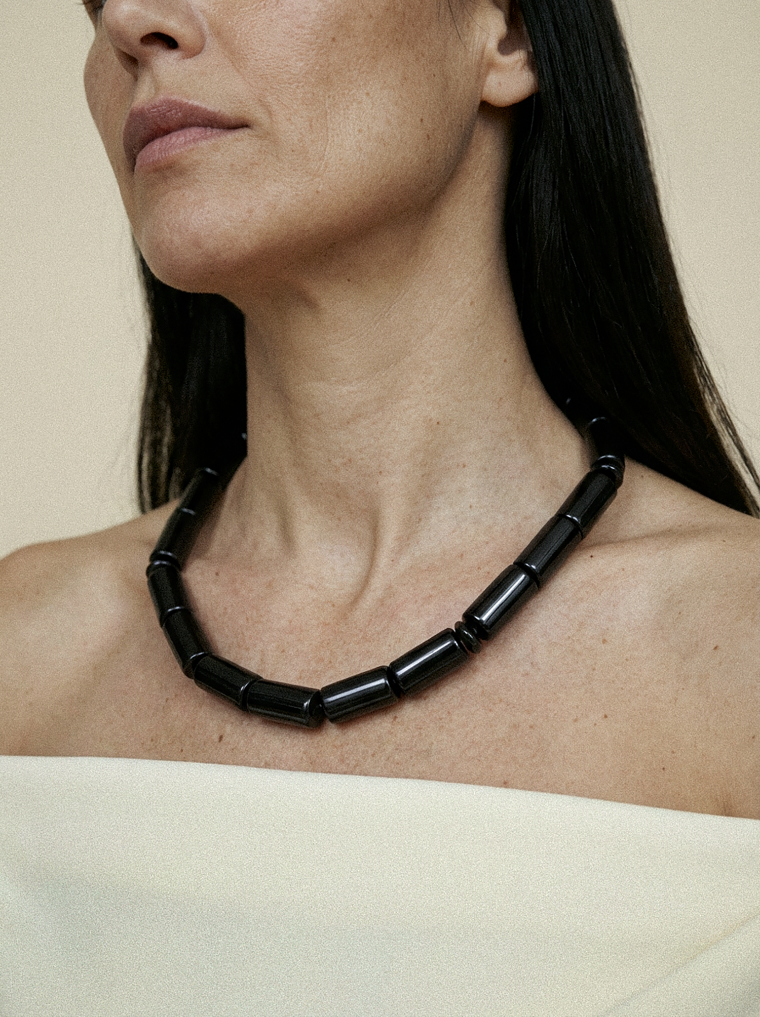 Limb SEQUENCE SILHOUETTE AGATE NECKLACE | TROVE & TONE