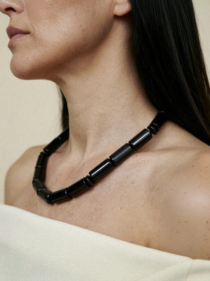Limb SEQUENCE SILHOUETTE AGATE NECKLACE | TROVE & TONE