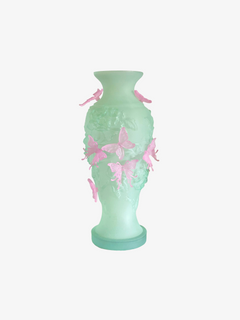 livarié flower GREEN LARGE PAPILLON VIF VASE | TROVE & TONE