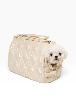 BARREL PUFFER PET CARRIER BAG