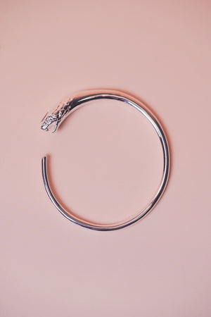 Aesth & Util SNAKE STERLING SILVER CUFF BRACELET | TROVE & TONE