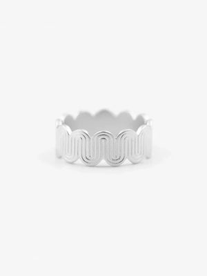 CONTROL POINTS DECO CURVED MEANDER RING | TROVE & TONE