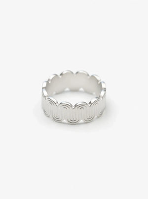 CONTROL POINTS DECO CURVED MEANDER RING | TROVE & TONE