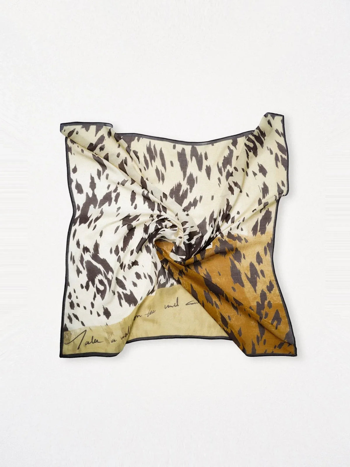 Limb WILD SIDE PATTERNED SCARF | TROVE & TONE