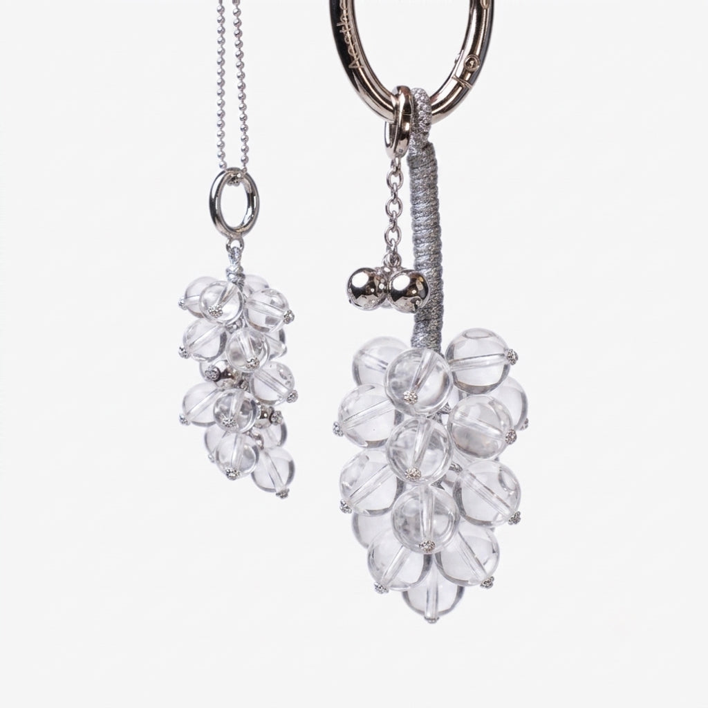 Aesth & Util CRYSTAL GRAPE MULTIWAY BAG CHARM | TROVE & TONE