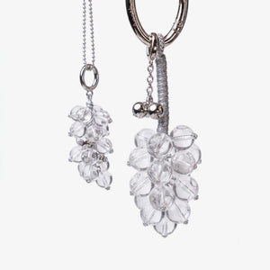 Aesth & Util CRYSTAL GRAPE MULTIWAY BAG CHARM | TROVE & TONE