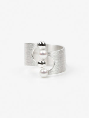 BUBBLE PEARL RING