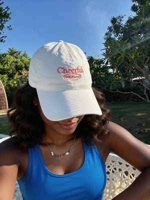 TROVE & TONE CHEERFUL SOFT TOP CAP | TROVE & TONE