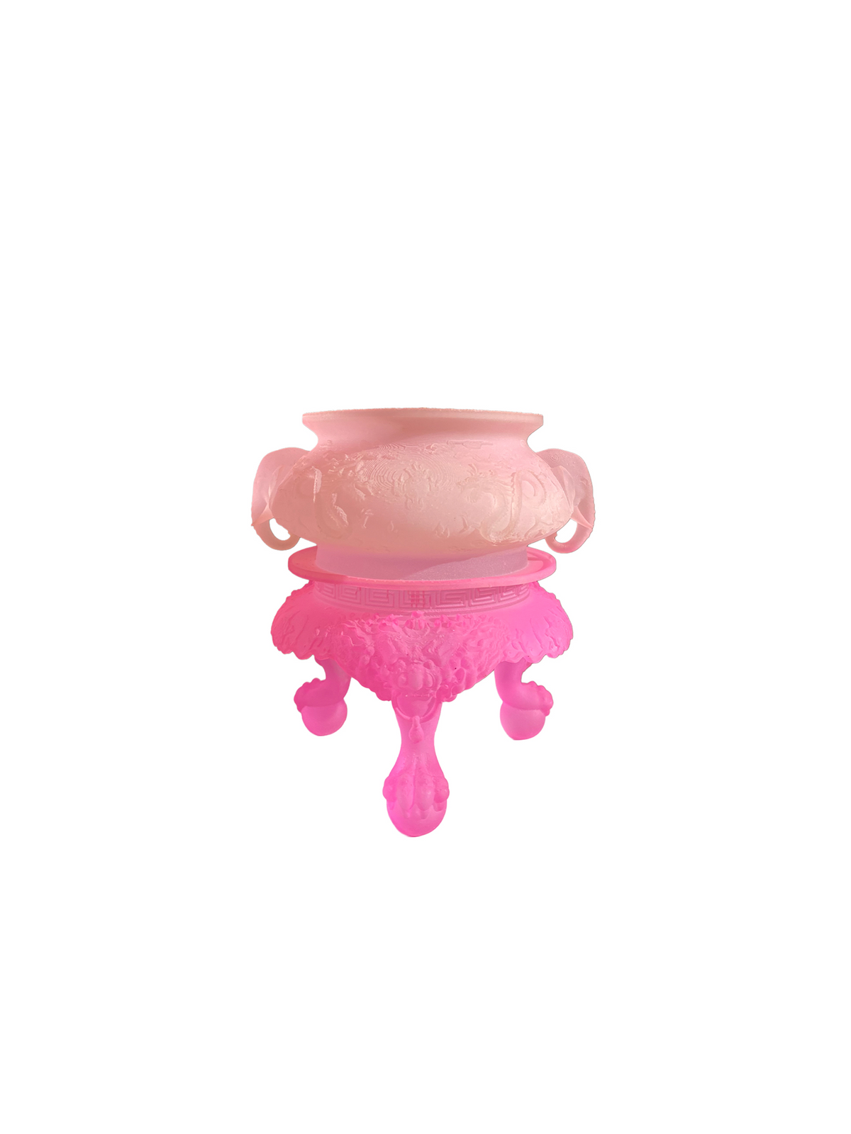 livarié flower TWIN ELEPHANT CENSER PINK | TROVE & TONE
