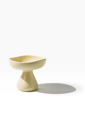 PASTEL CERAMIC ELEVATED PET BOWL