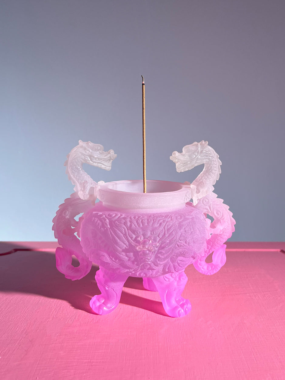 livarié flower DRAGON PATTERN CENSER | TROVE & TONE