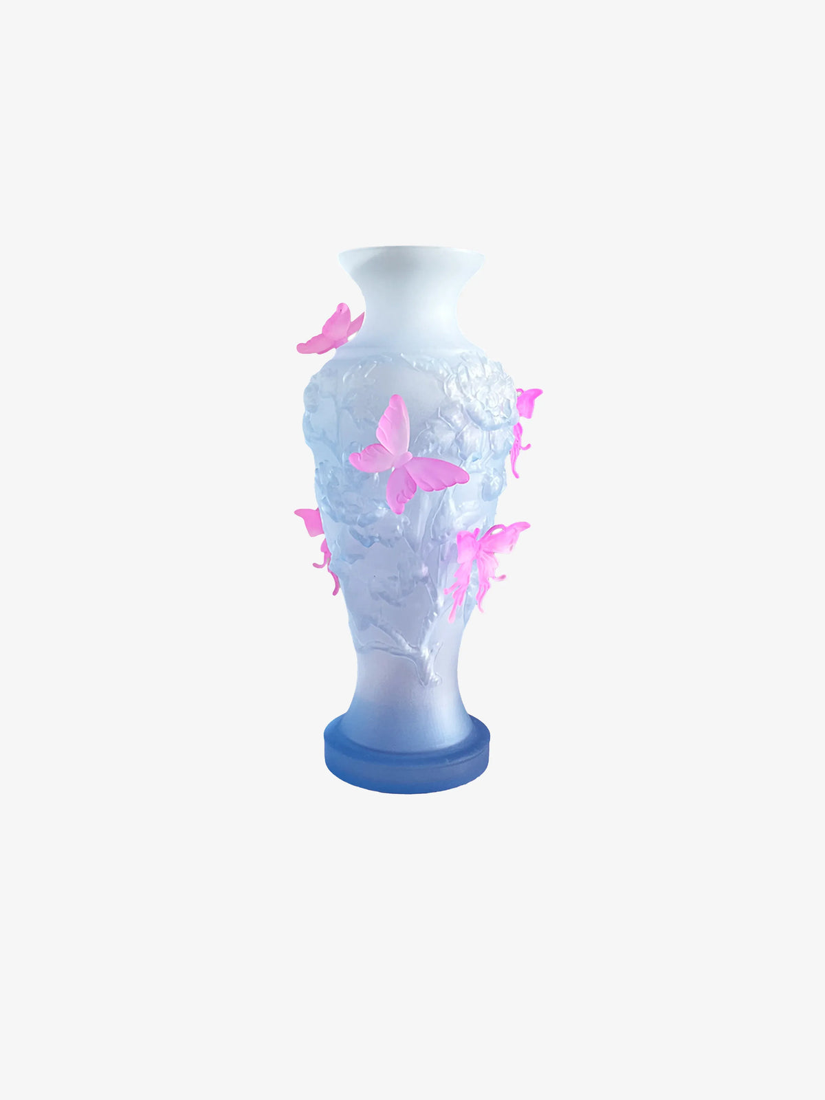 livarié flower BLUE PAPILLON VIF VASE | TROVE & TONE