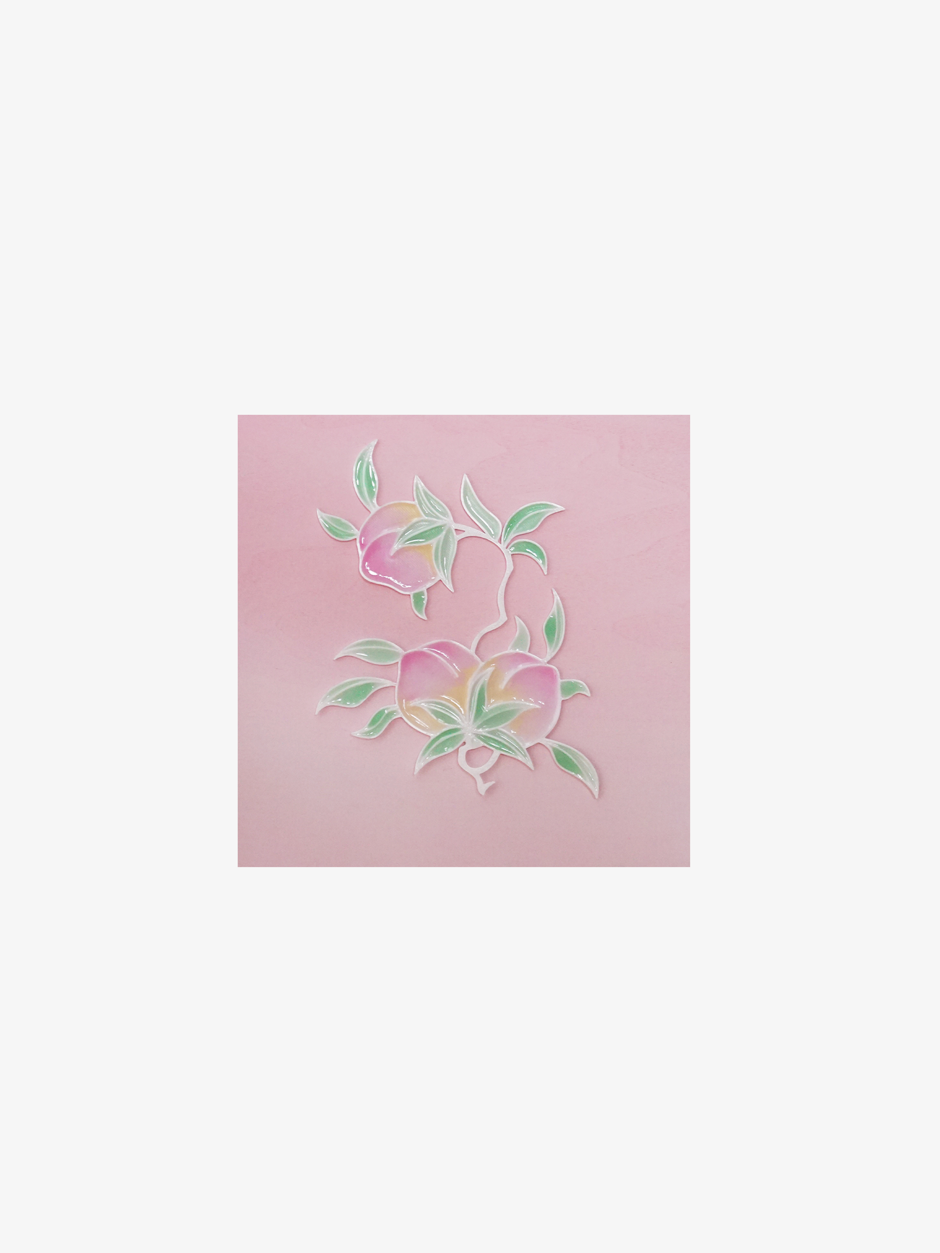 livarié flower PEACH CLUSTER WALL ART | TROVE & TONE