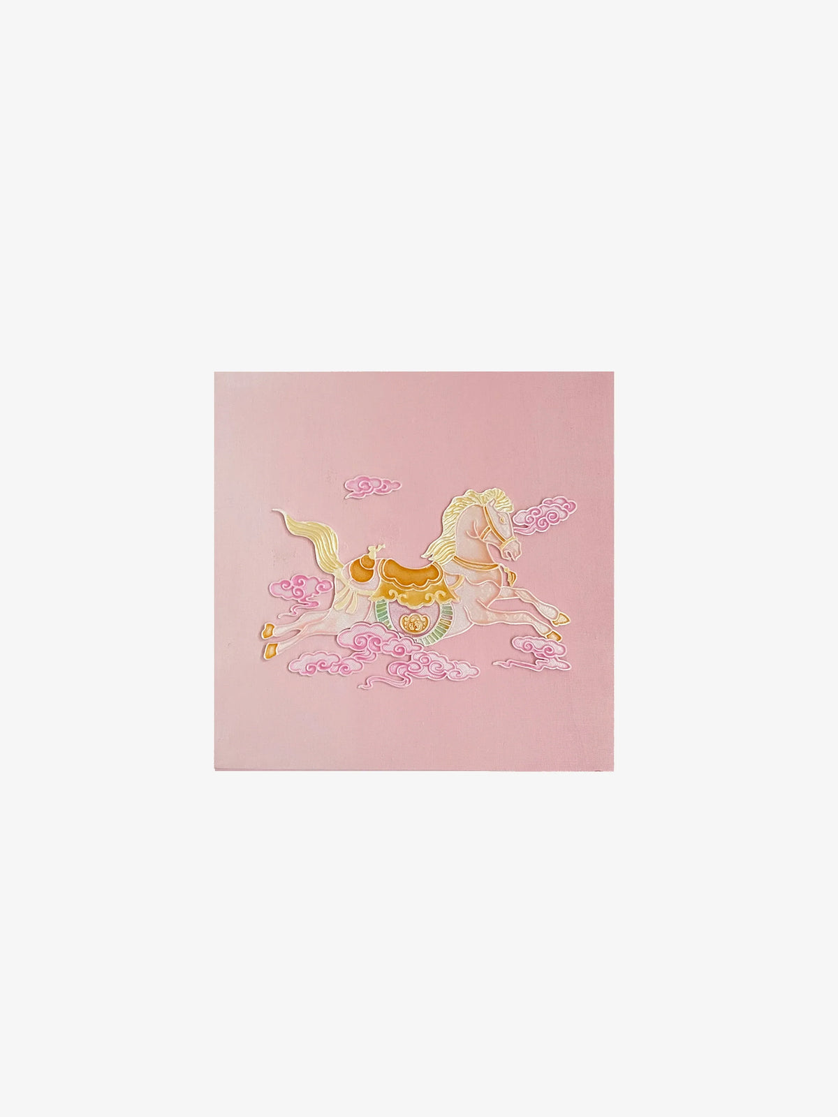 livarié flower AUSPICIOUS CLOUD HORSE WALL ART | TROVE & TONE