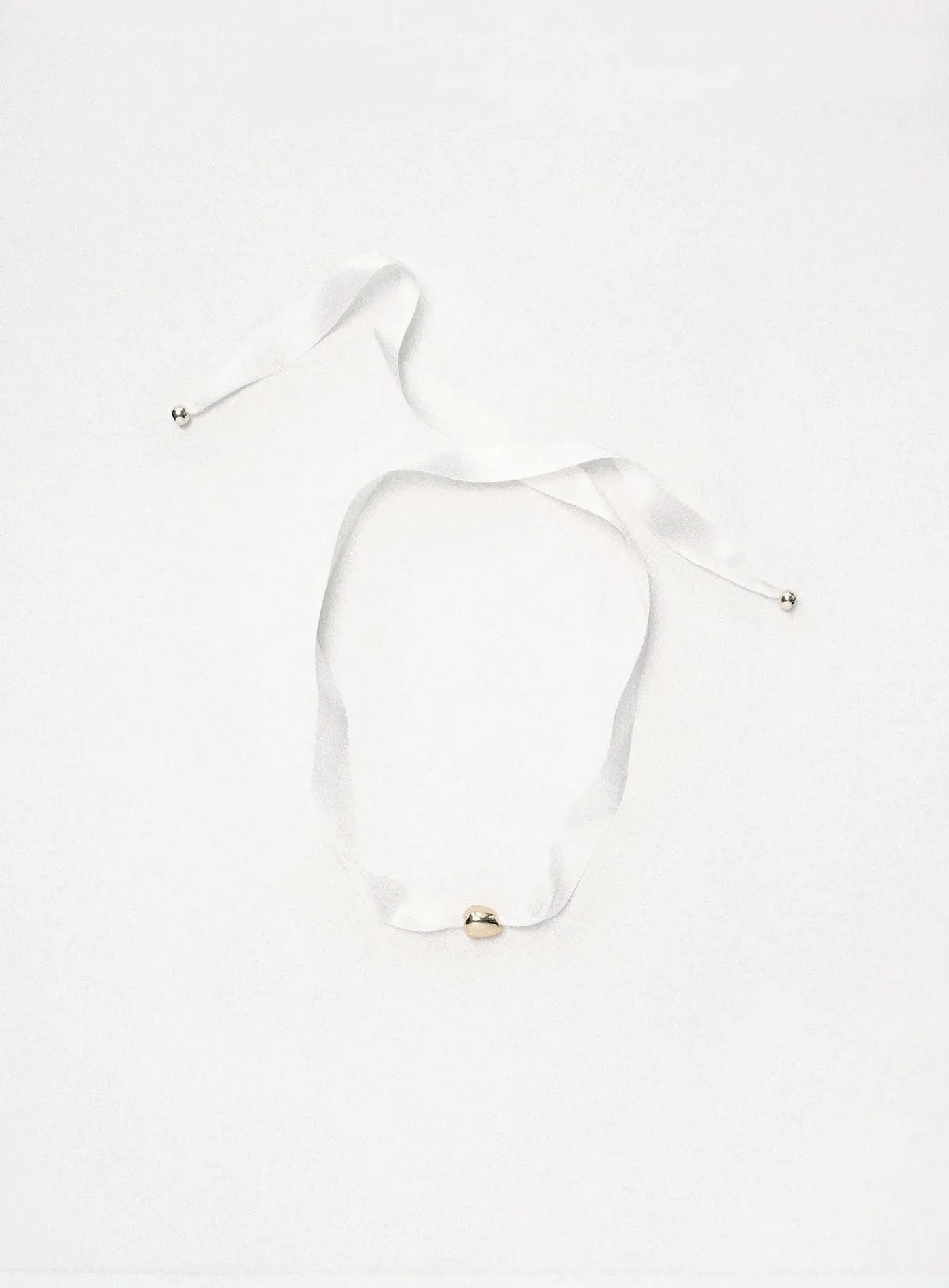 Limb SATIN TIE SILK NECKLACE | TROVE & TONE