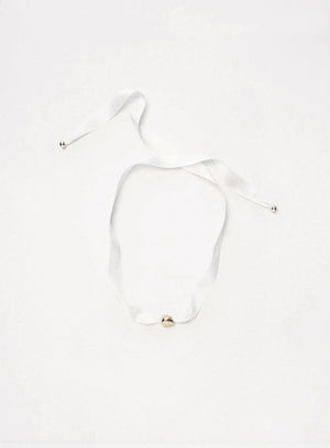 Limb SATIN TIE SILK NECKLACE | TROVE & TONE