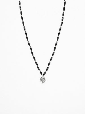 ZEBRA PENDANT NECKLACE