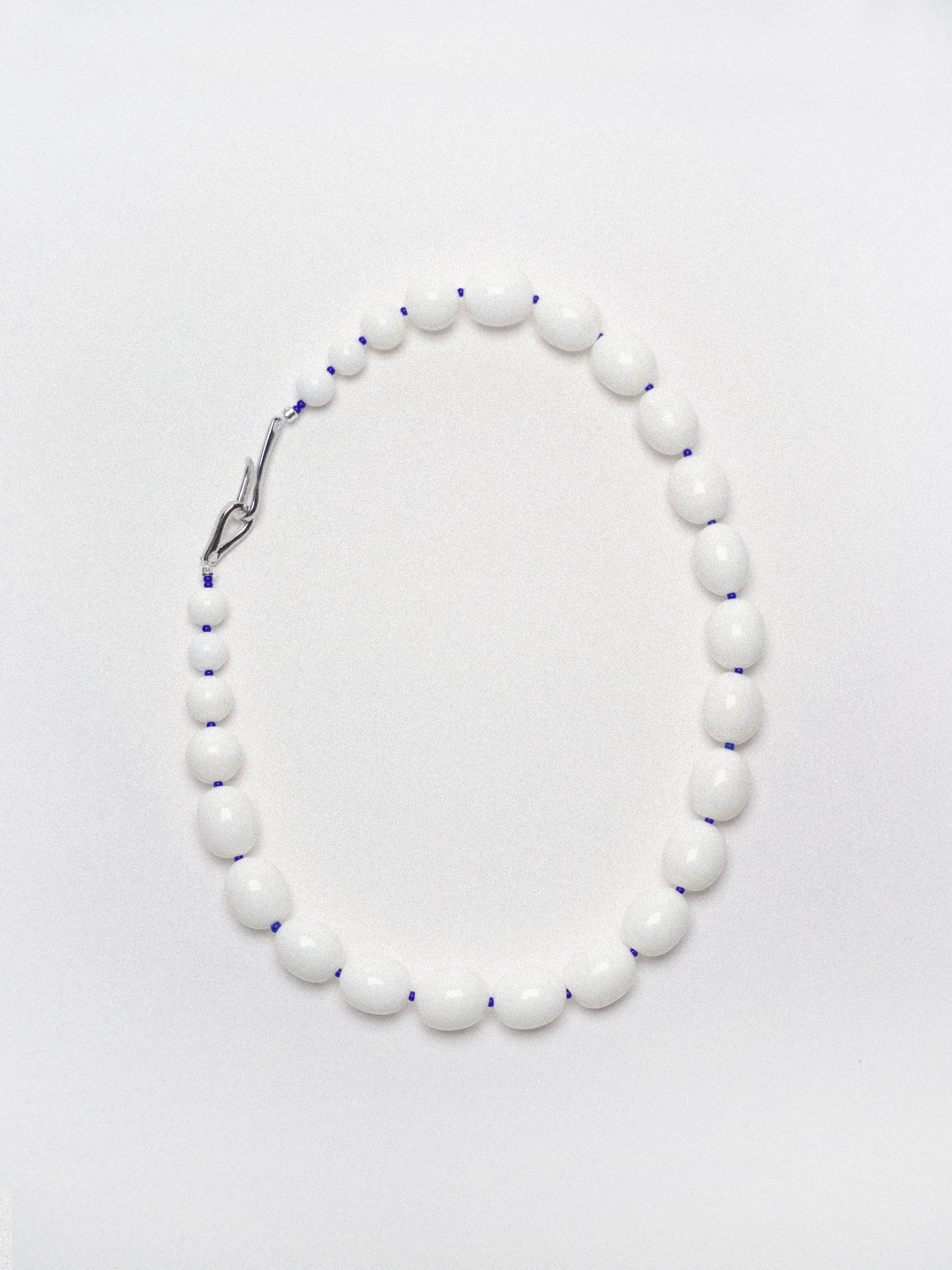 PORCELAIN EGG-SHAPED NECKLACE Necklace TROVE & TONE