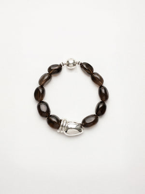 Limb SMOKY QUARTZ MOSAIC BRACELET | TROVE & TONE