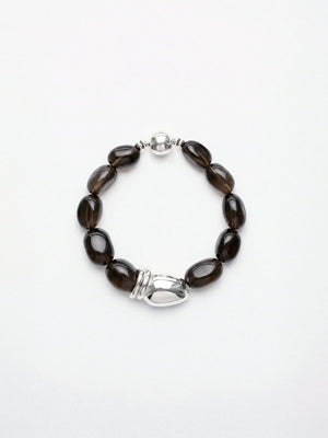 Limb SMOKY QUARTZ MOSAIC BRACELET | TROVE & TONE