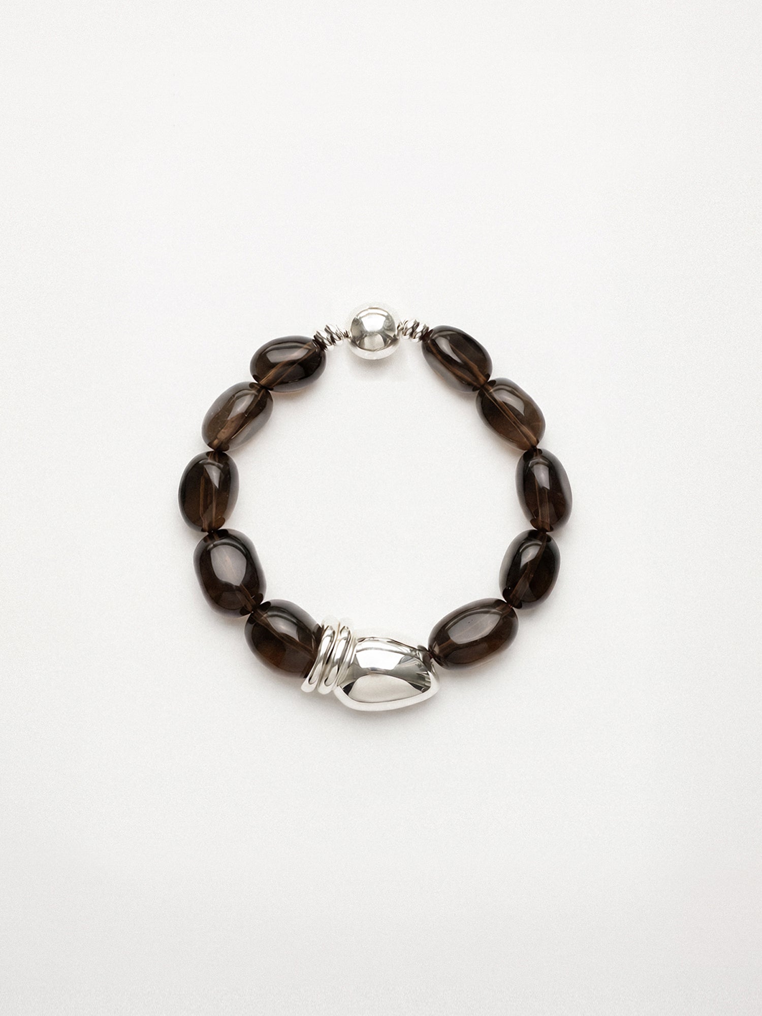 Limb SMOKY QUARTZ MOSAIC BRACELET | TROVE & TONE
