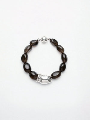 Limb SMOKY QUARTZ MOSAIC BRACELET | TROVE & TONE
