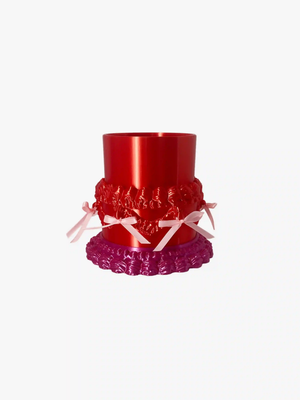 livarié flower WISHCAKES CAKE PLANTER RED | TROVE & TONE