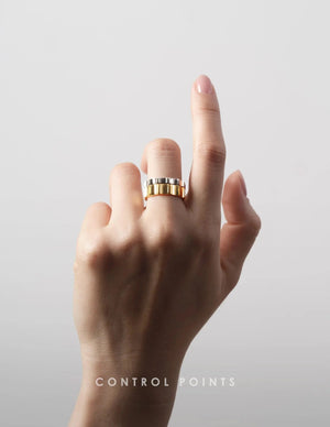 CONTROL POINTS REVOLVE CONCAVE RING | TROVE & TONE
