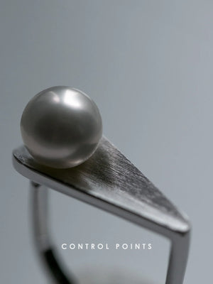 CONTROL POINTS FLOATING PEARL RING | TROVE & TONE