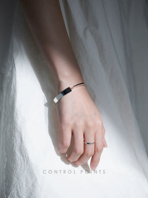 CONTROL POINTS Asymmetric Mobius Loop Cuff | TROVE & TONE