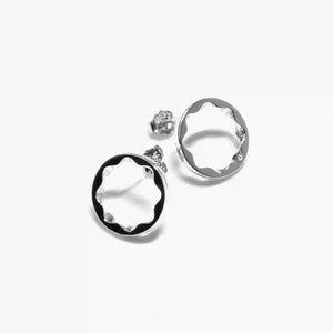 CONTROL POINTS MINIMALIST WAVE OPEN STUDS | TROVE & TONE