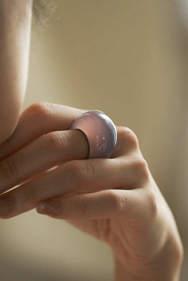 UNIGANCE.Z PURPLE BAUHINIA RING | TROVE & TONE