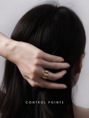 CONTROL POINTS REVOLVE CONCAVE RING | TROVE & TONE