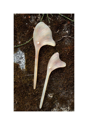 UNIGANCE.Z GINKGO LEAF HAIRPIN | TROVE & TONE