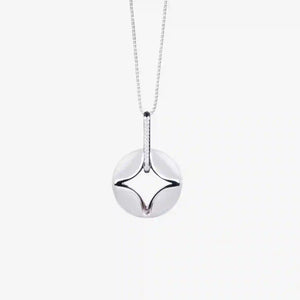 NORTH STAR ROUND MULTI-WEAR NECKLACE & EARRINGS SET