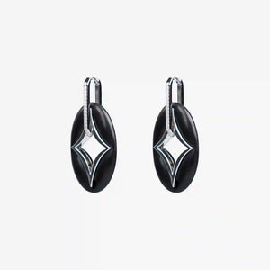 NORTH STAR OVAL MULTI-WEAR NECKLACE & EARRINGS SET