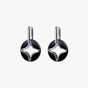 NORTH STAR ROUND MULTI-WEAR NECKLACE & EARRINGS SET