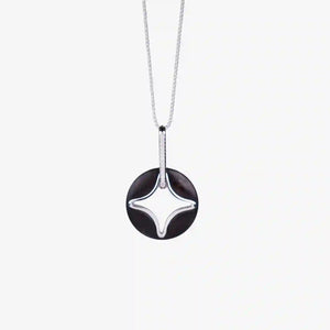 NORTH STAR ROUND MULTI-WEAR NECKLACE & EARRINGS SET