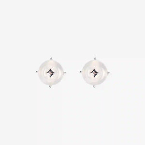 NORTH STAR ROUND STUD EARRINGS & MULTI-WEAR PENDANT