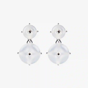 NORTH STAR ROUND STUD EARRINGS & MULTI-WEAR PENDANT