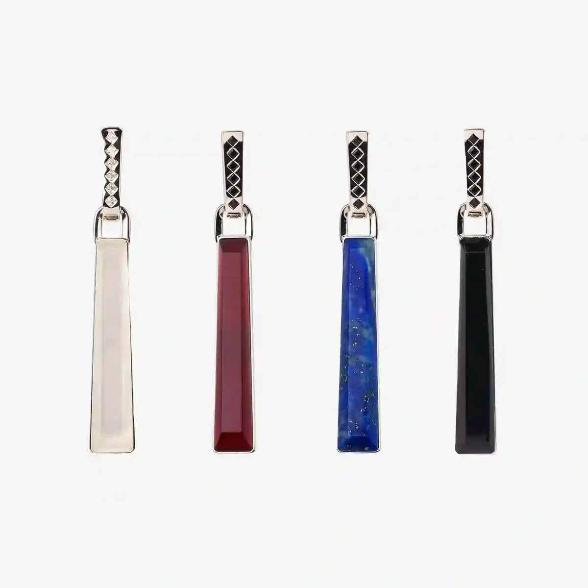 Aesth & Util PILLAR MULTIWAY PENDANT HOOP EARRINGS | TROVE & TONE
