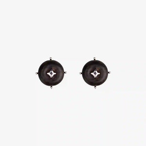 NORTH STAR ROUND STUD EARRINGS & MULTI-WEAR PENDANT