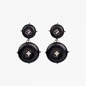 NORTH STAR ROUND STUD EARRINGS & MULTI-WEAR PENDANT