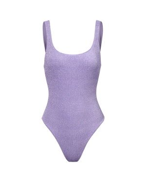 Wavvves STARLIGHT U-BACK ONE-PIECE SWIMSUIT PURPLE | TROVE & TONE