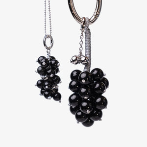 Aesth & Util OBSIDIAN GRAPE MULTIWAY BAG CHARM | TROVE & TONE