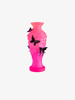 livarié flower BARBIE PINK PAPILLON VIF VASE | TROVE & TONE