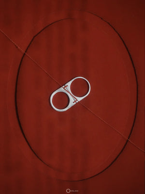 ON IISLAND CAPSULE COUPLE RING - CONCAVE | TROVE & TONE
